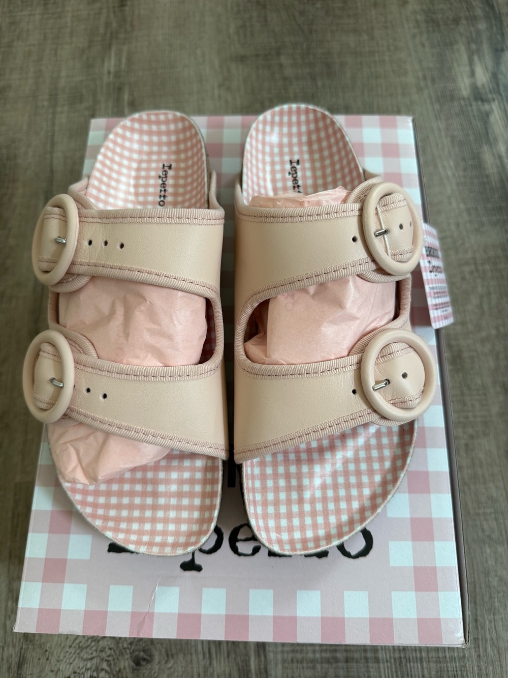 Birkenstock x Repetto Arizona Round Buckle Icon Pink 37